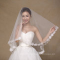 Finger Length Simple Design One Layer Wedding Bridal Veils